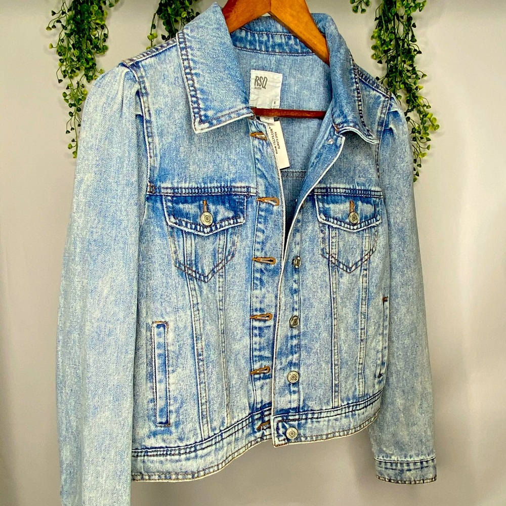 Demin Button Up Jean Jacket